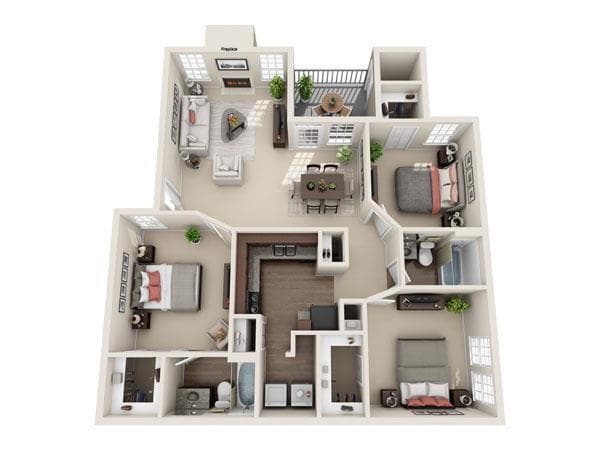 Venice B 0508 floor plan