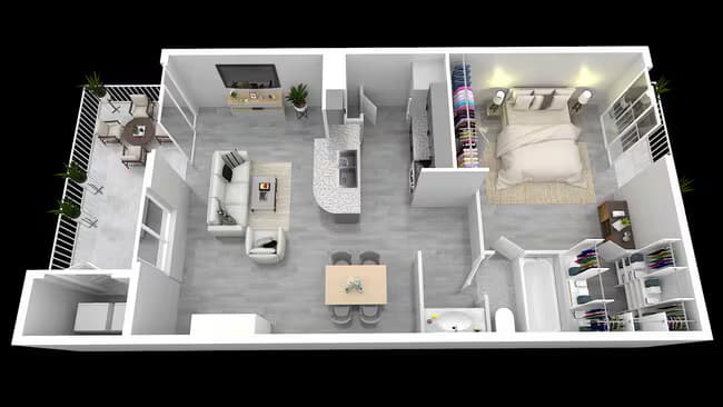 Unit 326 floor plan