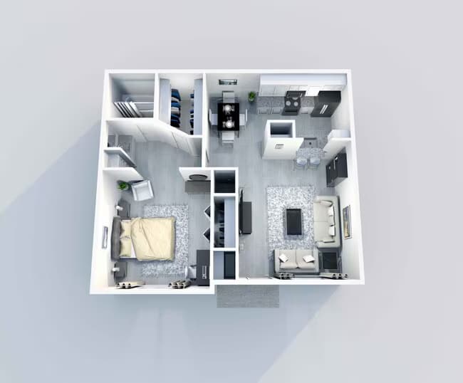 A1 1x1 1203 floor plan