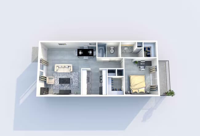 A2 1X1 1713 floor plan