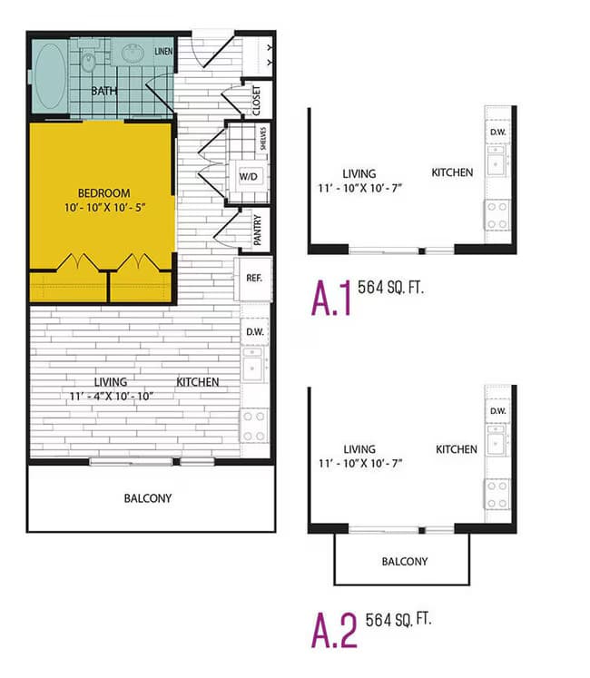 A 176 floor plan