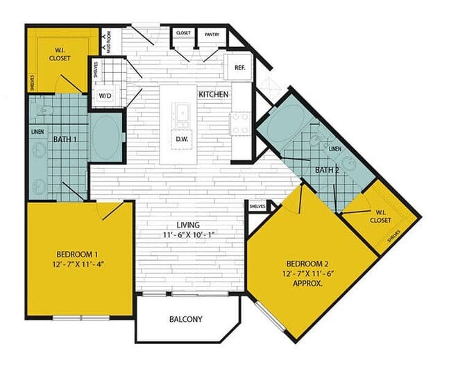Unit 265 floor plan