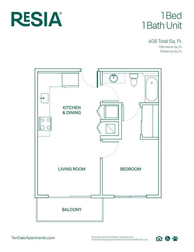 A1 2109 floor plan