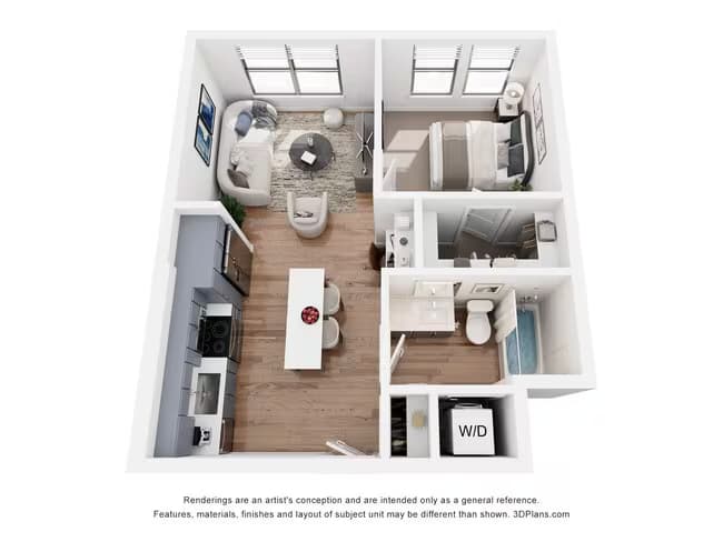 A0 523 floor plan