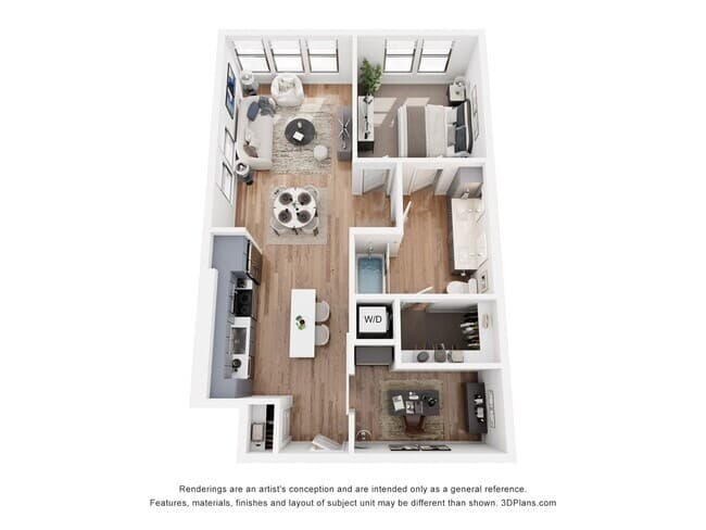 A6 545 floor plan