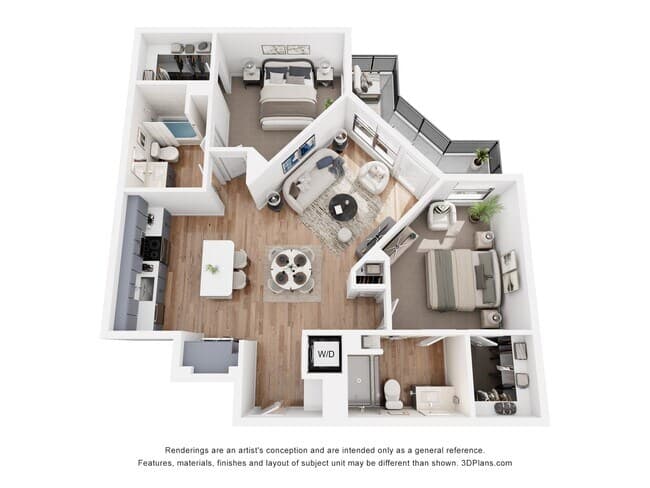 B2 442 floor plan
