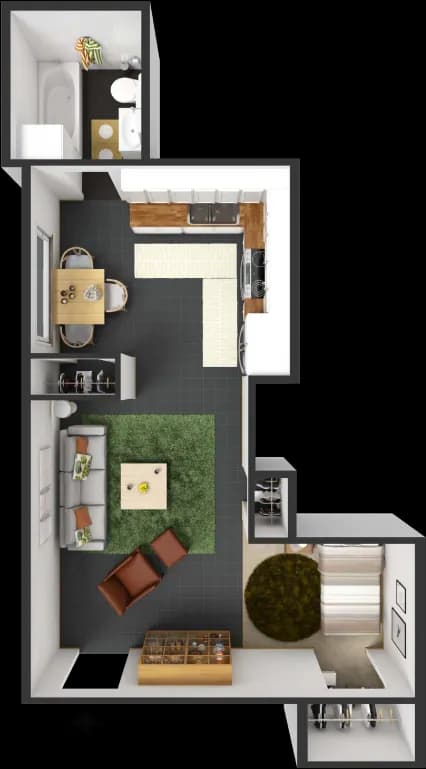 EFF 1 1005 floor plan