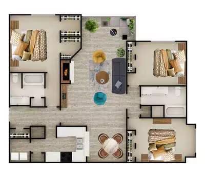 1800 C2 1127 floor plan