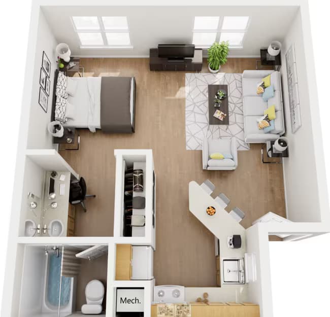 0x1 1513 floor plan