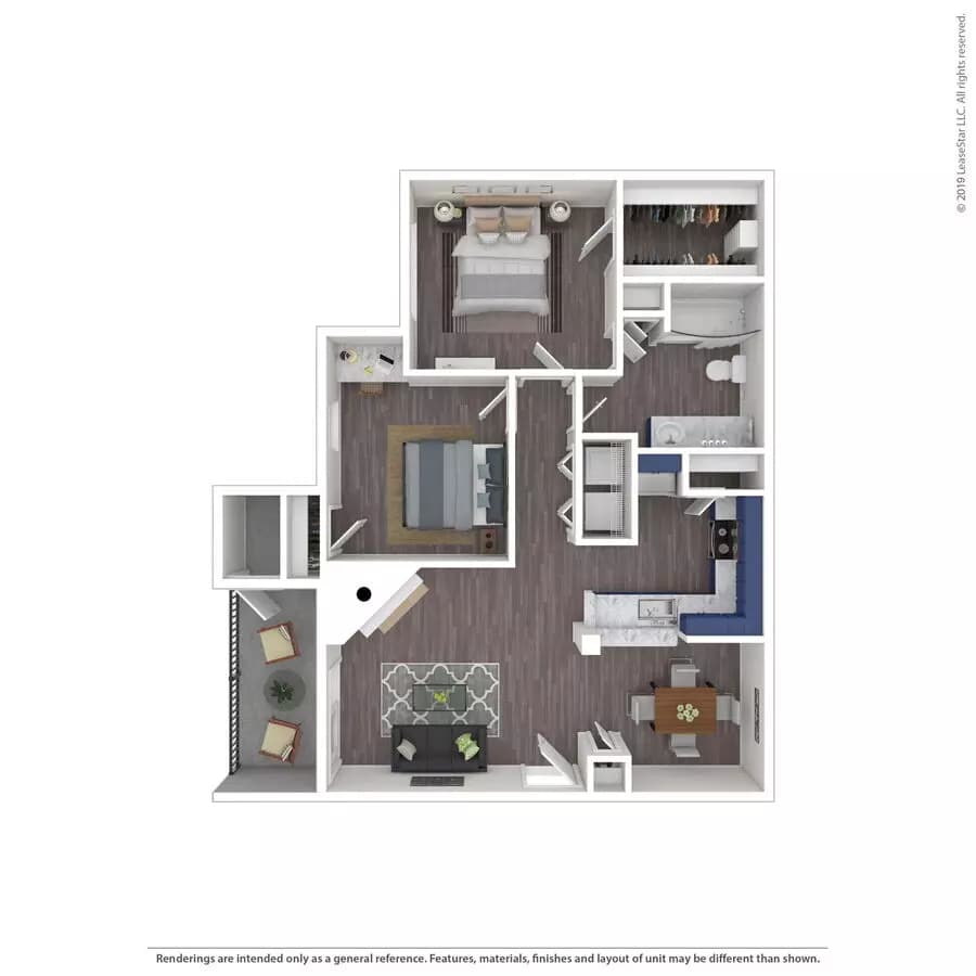 B1 738 floor plan