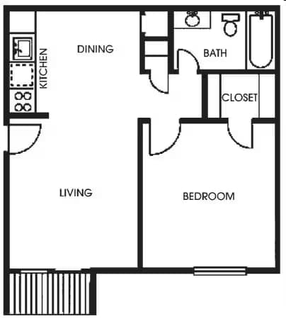 Unit 3001 floor plan