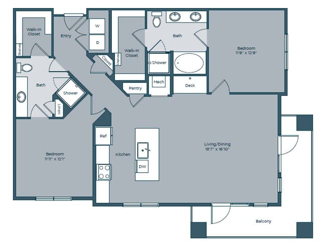 B3 1213 floor plan
