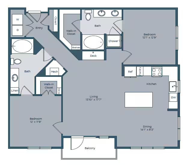 B4 5302 floor plan