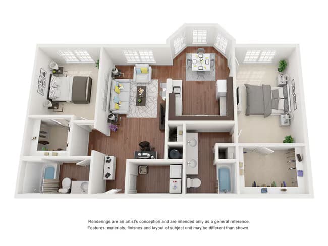 Unit 0422 floor plan