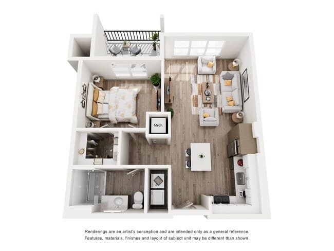 Unit 219 floor plan