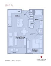 Unit A 211 floor plan