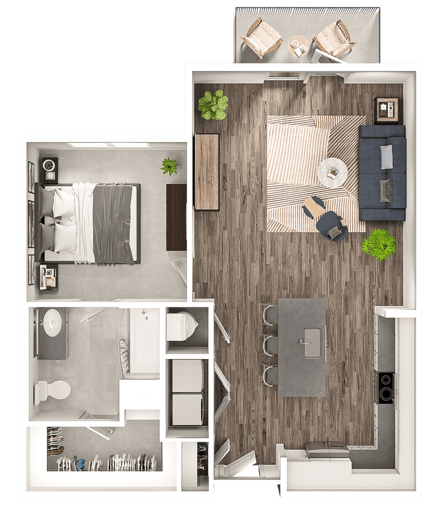 A6 550 floor plan