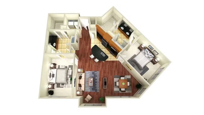 B3 434 floor plan