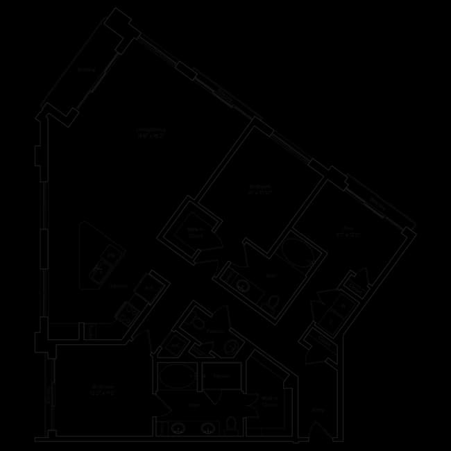 B6-Morningside 701 floor plan