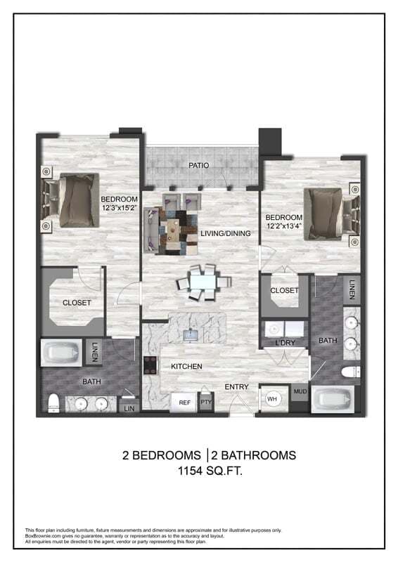B3 157 floor plan