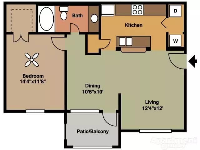 A1 0427 floor plan