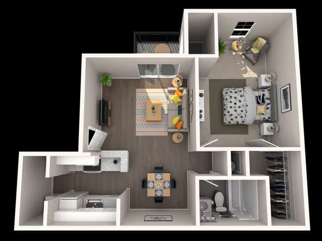 Unit 2203 floor plan