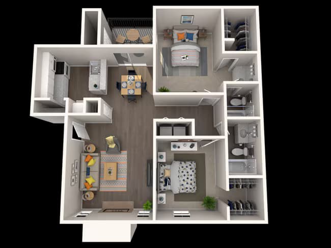 Unit 1002 floor plan