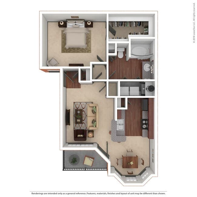 Unit 0212 floor plan