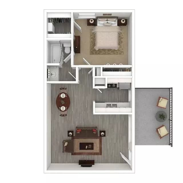 A1 2405 floor plan