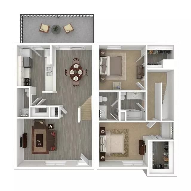 Unit 2207 2207 floor plan