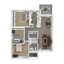 3 Beds • 2 Bath 3324 floor plan