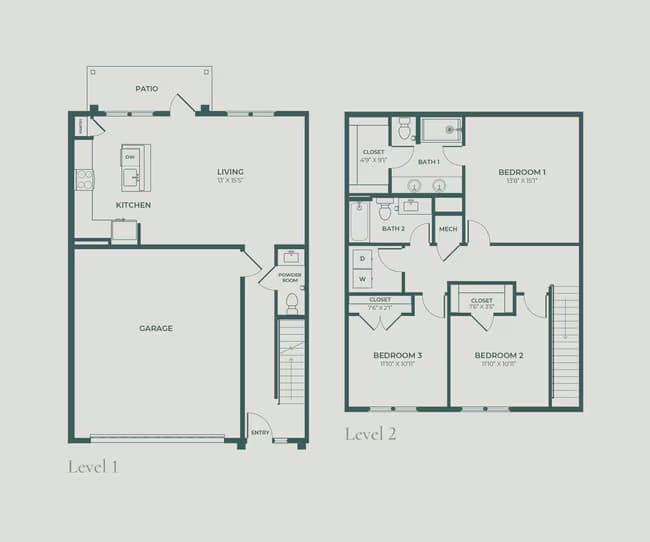 Unit 16103 floor plan