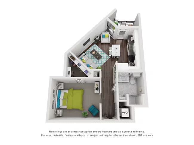 Unit 0304 floor plan