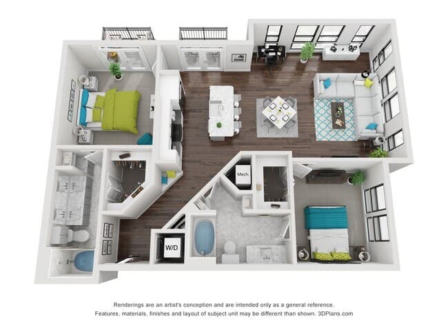 Upper Kirby 0354 floor plan