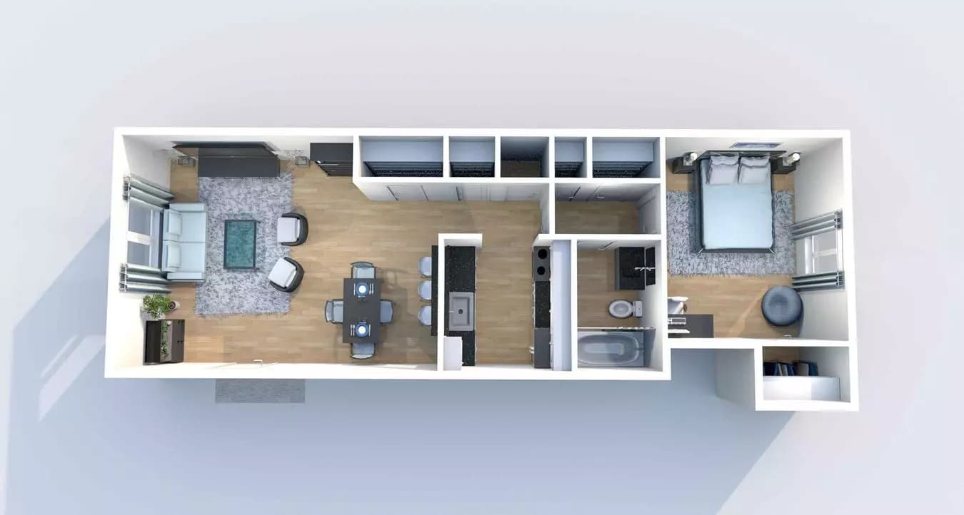 Unit 2-317 2-317 floor plan
