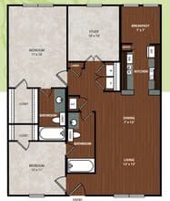 B3 STUDY 301 floor plan