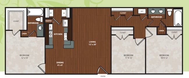 C2 307 floor plan