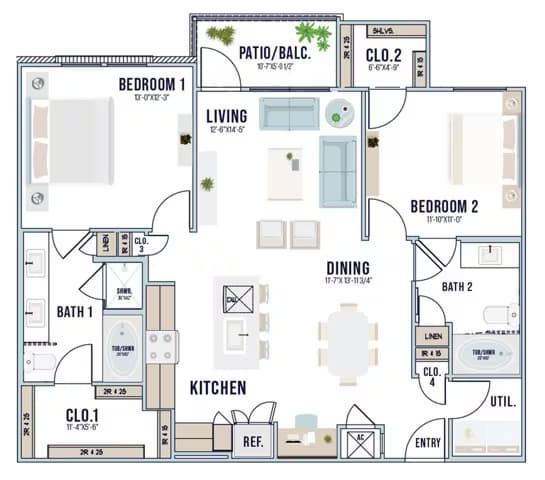 B5 floor plan