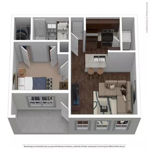 Unit 1709 1709 floor plan