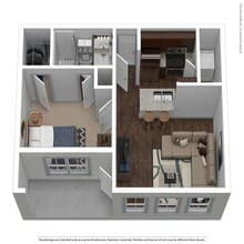 A1G - Attached Garage Included 1704 floor plan