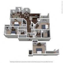 C1G - Attached Garage Included 1705 floor plan