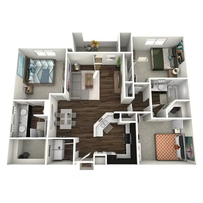 Unit 812 floor plan