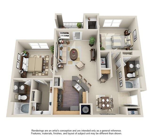 Unit 10307 10307 floor plan