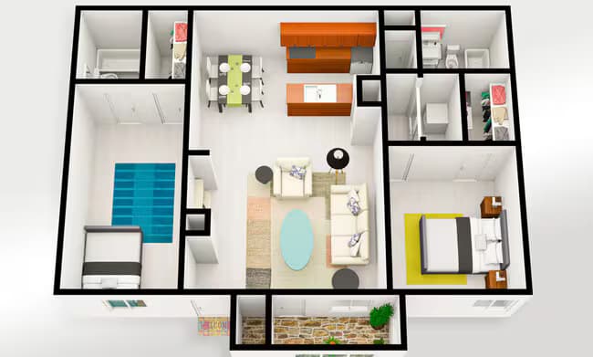 B2 621 floor plan