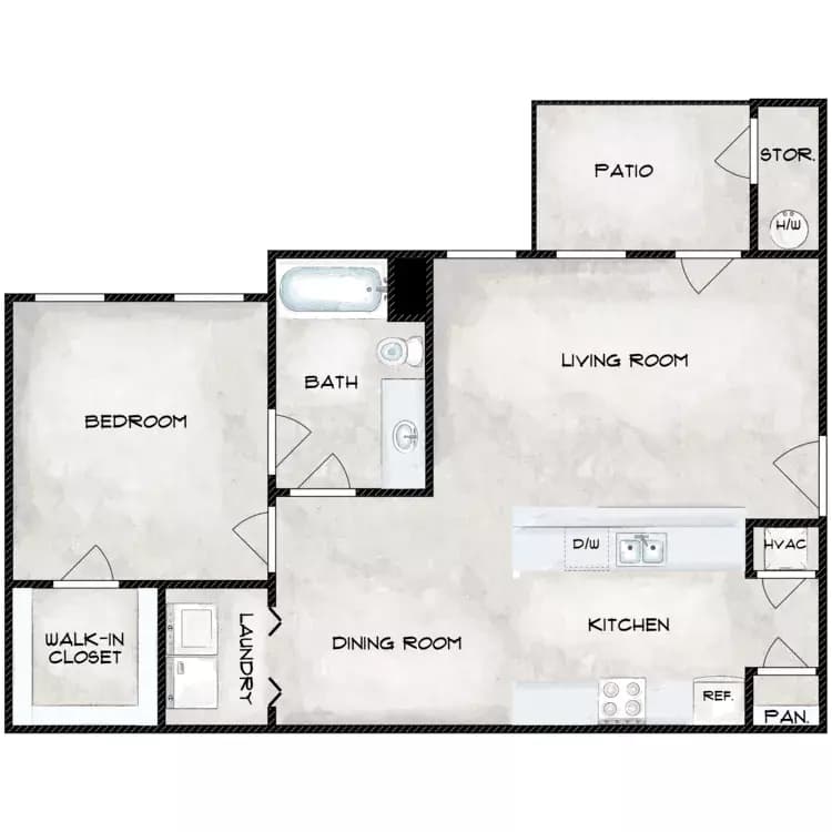 Unit 325 325 floor plan