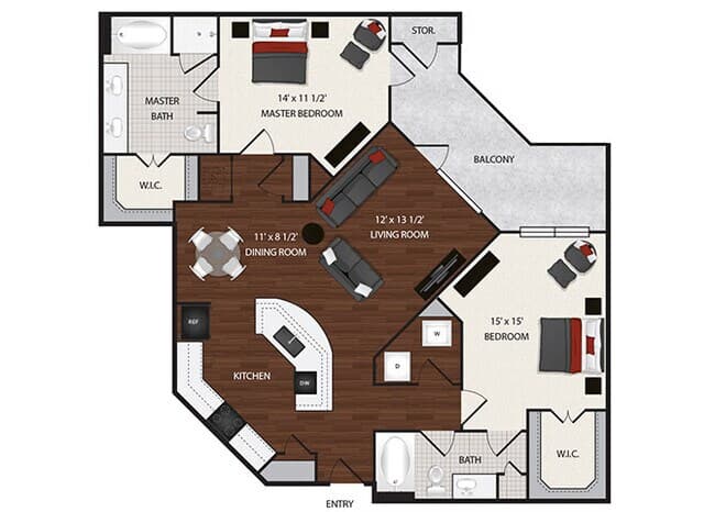 B3 230 floor plan