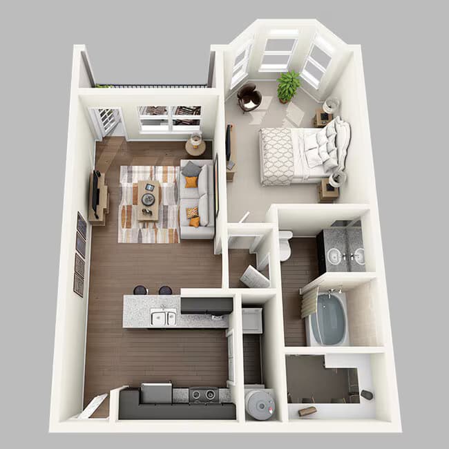 A1 109 floor plan