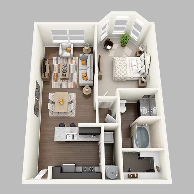 A2 312 floor plan