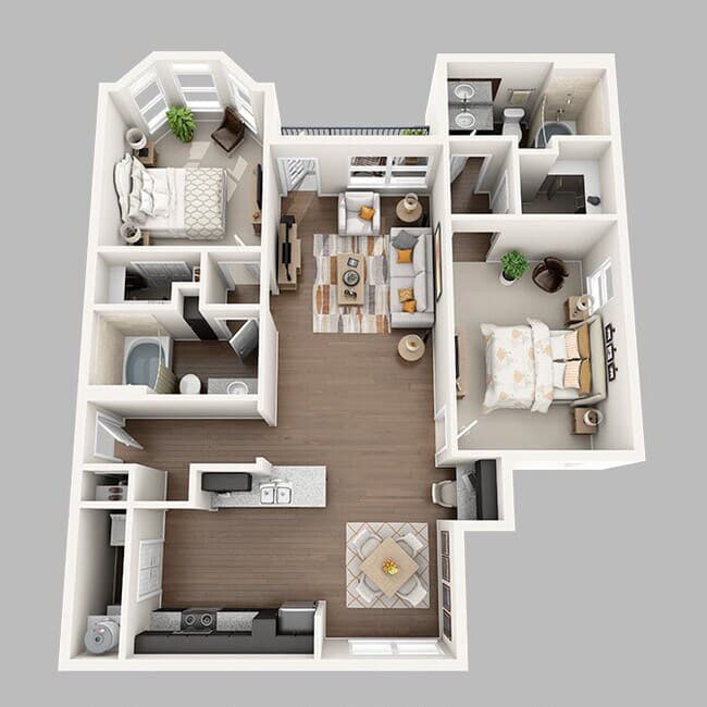 E 201 floor plan