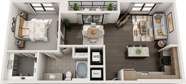 Unit 515 floor plan